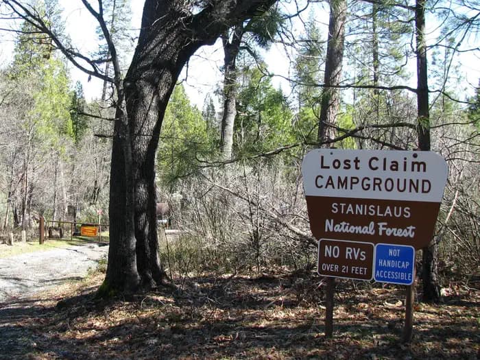 Lost Claim campground